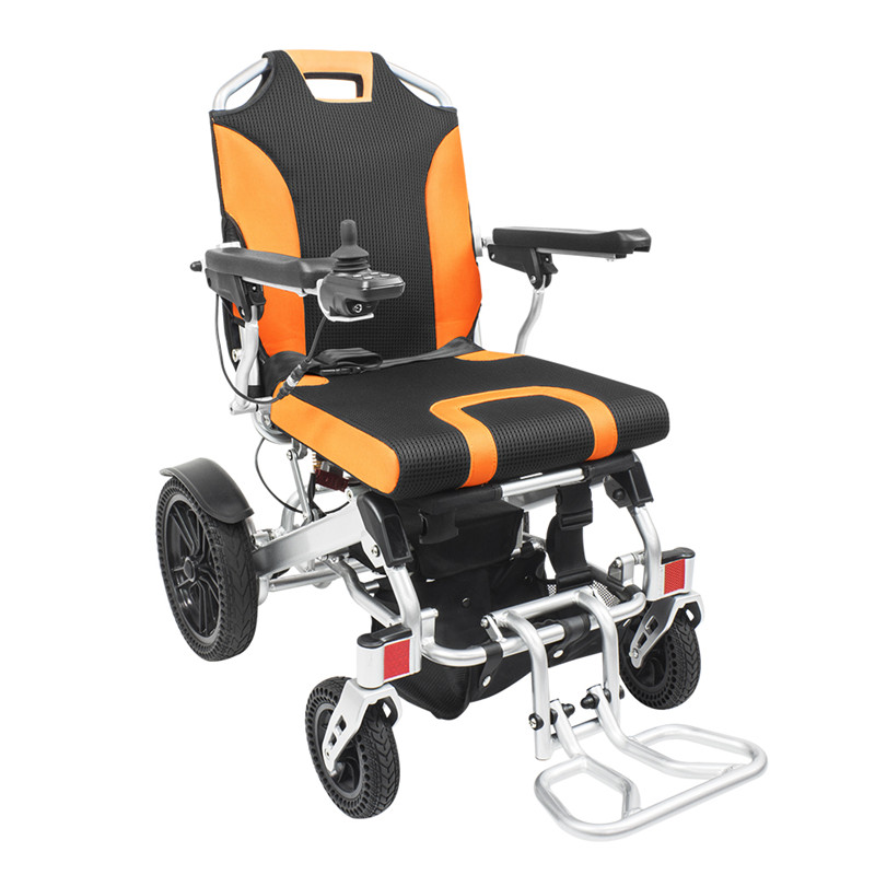 Aluminium transport elektrische rolstoel